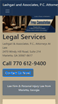 Mobile Screenshot of mywrecklawyer.com