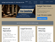Tablet Screenshot of mywrecklawyer.com